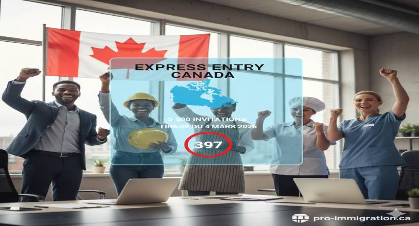 Express Entry: 5,500 French-Speaking Candidates Invited (March 4, 2026)